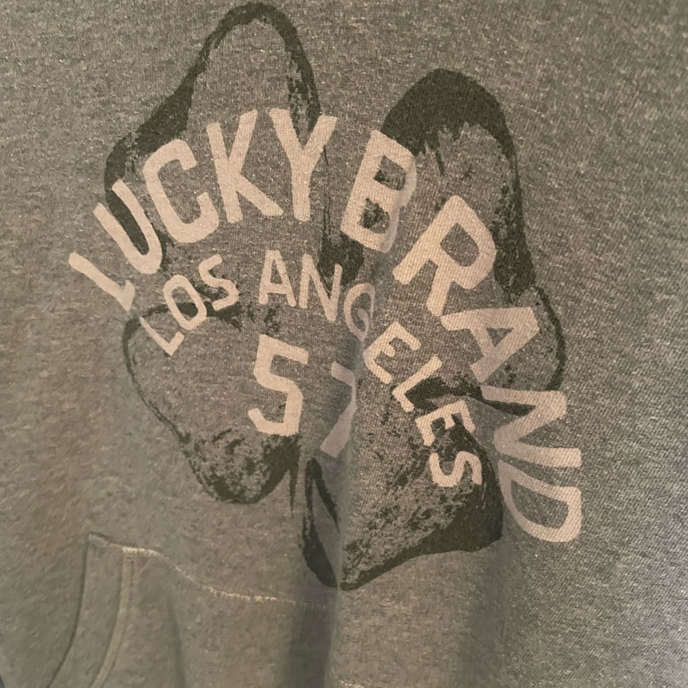 Genuine Lucky Brand 100% cotton hoodie